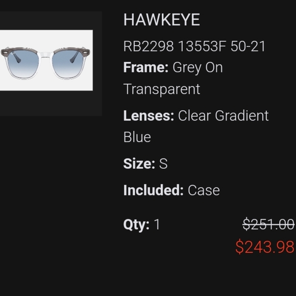 Womens raybans - Picture 5 of 5